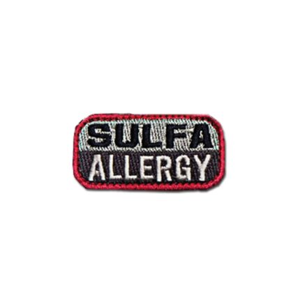 Patch Sulfonamide Allergie – Zubehör | Outdoor Militär Tactical Gear