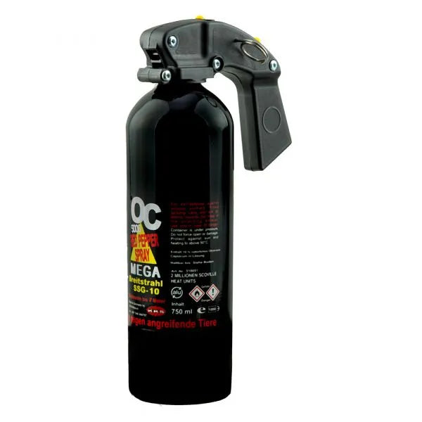 Pfefferspray OC 5000 Mega Breitstrahl 750ml – Zubehör | Outdoor Militär Tactical Gear