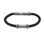 Police Herren Armband Leder Schwarz - Lederarmband Herren Armband Leder Herrenarmband Lederband Herren Lederarmband Herren Leder
