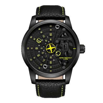 Police Herren Armbanduhr Analog Quarz Edelstahl Silber 44 mm - Police Uhr Herren Armbanduhr Analog Quarz Edelstahl Silber 44 mm - Police Uhren Sale