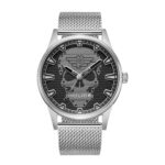 Police Herren Armbanduhr Analog Silber/Schwarz - Militär Uhr Herren Armbanduhr - Armbanduhr Chronograph - Armbanduhr Herren - Herrenuhr - Police Uhr