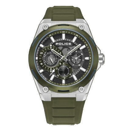 Police Herren Armbanduhr Analog Uhr Salkant ay Silber 43 mm Edelstahl - Police Uhren günstig online kaufen