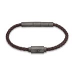 Police Herren Leder Armband Braun - Lederarmband Herren - Armband Leder Herren - Armband Leder - Armband Herren Leder