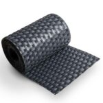 Polyrattan - Sichtschutzstreifen in Anthrazit MW 5 x 10 cm - 420 cm Länge