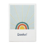 Postkarte Danke