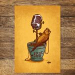 Postkarte Modell: "Micro Flower"