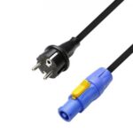 Power Cord CEE 7/7 - Powercon 1,5mm² 1,5m
