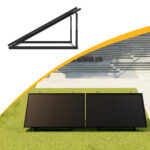 Powerness Aufständerung Solarmodul Halterung Balkonkraftwerk für Garten / Flachdach - 6 Sets (für 6 Solarpaneel) / Standardversand (Versandkosten werden bei der Kasse berechnet)