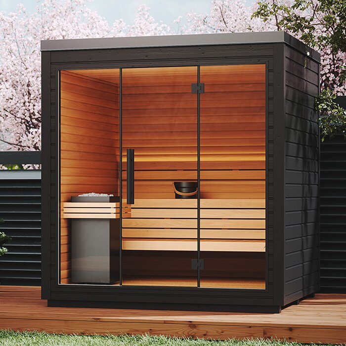 Premium Außensauna | Elegante Außensauna – Elma L
