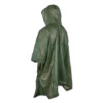 PVC Regenponcho – Wasserdicht Leicht mit Kapuze Zubehör | Outdoor Militär Tactical Gear