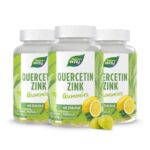Quercetin Zink Gummies I 125 mg Quercetin I Zitronen-Geschmack I vegetarisch I 60 Stk