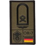 Rank Patch Hauptfeldwebel Luftwaffe – Funktionsshirts – Modell 6856 | Outdoor Militär Tactical Gear