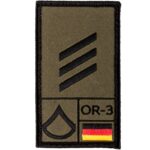 Rank Patch Hauptgefreiter – Funktionsshirts | Outdoor Militär Tactical Gear