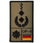 Rank Patch Oberfeldarzt – Funktionsshirts | Outdoor Militär Tactical Gear