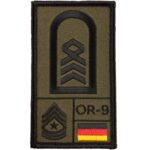 Rank Patch Oberstabsfeldwebel – Funktionsshirts – Modell 9887 | Outdoor Militär Tactical Gear