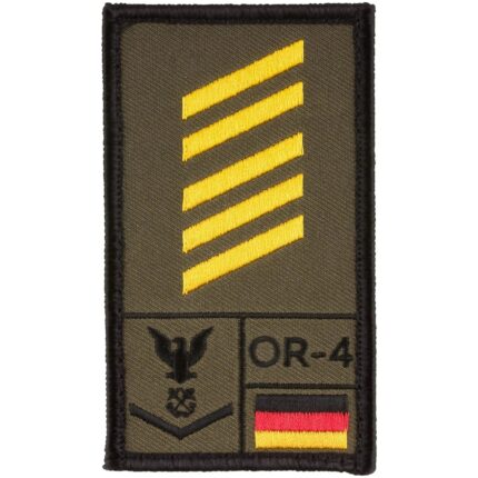 Rank Patch Oberstabsgefreiter Marine – Funktionsshirts | Outdoor Militär Tactical Gear