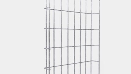 Rankgitter Höhe 110 cm, Tiefe 5 cm, Maschenweite 5 x 10 cm