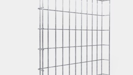 Rankgitter Höhe 110 cm, Tiefe 5 cm, Maschenweite 5 x 10 cm