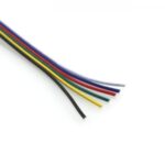 RGBCCT Flachbahnkabel 6x 0,5mm² 1m (Meterpreis)