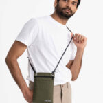 Ripstop Umhängetasche Modell: Saanvi GOTS Dark Olive Onesize