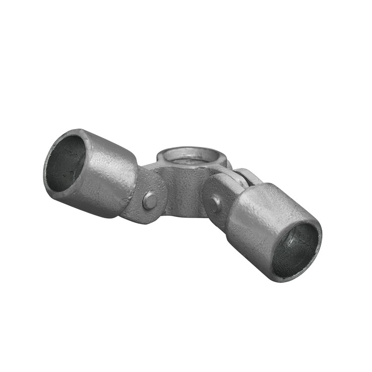 Rohrverbinder Gelenkstück Doppel 90° - Typ 48E - 48 Rohrverbinder Gelenkstück Doppel 90° - Typ 48E - 48,3 mm - Image 1