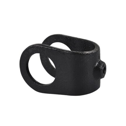 Rohrverbinder Kreuzstück Offen - Typ 33E - 48,3 mm (Schwarz)