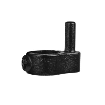 Rohrverbinder Stellringzapfen - Typ 63B - 26,9 mm (Schwarz)