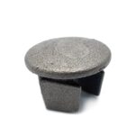 Rohrverbinder Stopfen Metall - Typ 73D-L - 42,4 mm (natural)