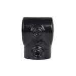 Rohrverbinder T-stück - Kurz - Typ 2BC - 33,7 mm (Schwarz)