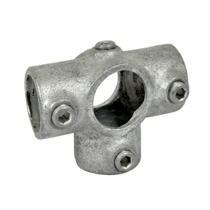 Rohrverbinder T-stück Mit Stützrohr - Typ 24F - 60,3 mm