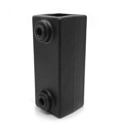 Rohrverbinder Verlängerungsstück Aussen Typ 8S-25, 25 mm, Schwarz