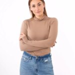 Rollkragen-Longsleeve Modell: Sylvia