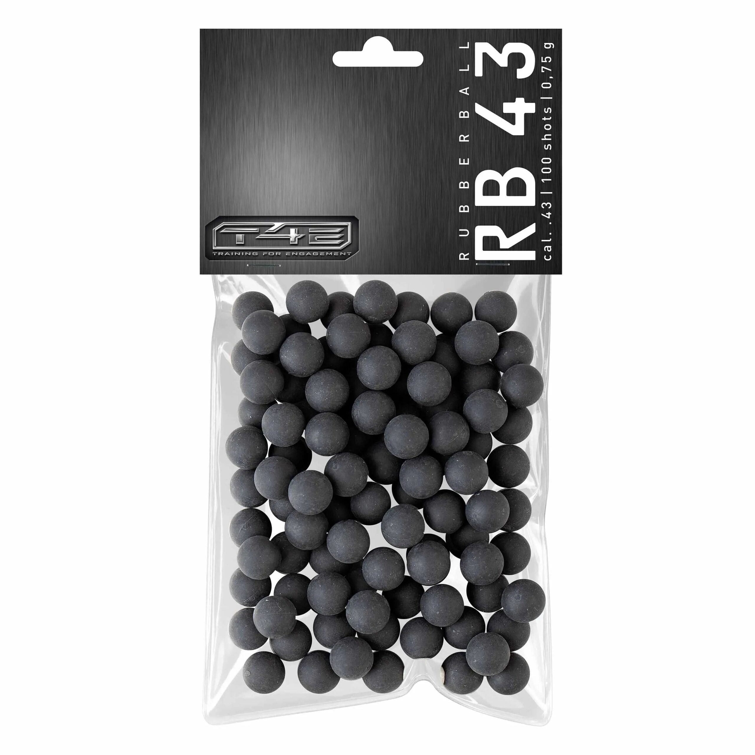 Rubberballs Practice RUB 43 .43 100 Stück – Zubehör | Outdoor Militär Tactical Gear