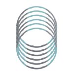 Schildkröt 6 Fitness-Hoops, 100cm Ø