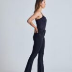 Schlaghose High Waist Skinny Modell: Mavis