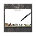 Schreibblock mit historischer Bergparade - Saturnfest 1719