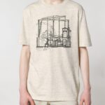 Science-T-Shirt Maschinenbau Modell: Dampfmaschine