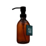 Seifenspender braun Kunststoff