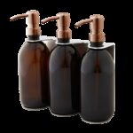 Seifenspender Chrom Wandmontage mit drei