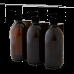 Seifenspender Gold Wandmontage mit drei