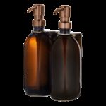 Seifenspender Gold Wandmontage mit zwei