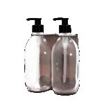 Seifenspender Kupfer Wandmontage für zwei