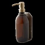 Seifenspender Nickel Wandmontage