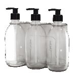 seifenspender Nickle wandmontage drei