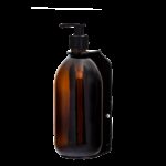 Seifenspender Schwarz Wandmontage