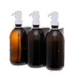 Seifenspender Weiß Wandmontage mit drei