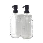 Seifenspender Weiß Wandmontage Mit Zwei