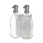 Seifenspender Weiß Wandmontage Mit Zwei