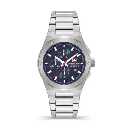 SIDEWINDER CHRONO Edelstahl Blau 42mm - Swiss Made