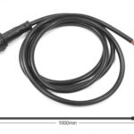 SL1-3W Anschlusskabel 1m schwarz IP65